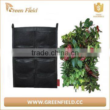 Bulk Felt Fabric Vertical Garden Pot Green Wall Pocket Planter photo-6
