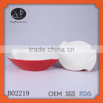 enamel mixing bowl in different color glazed