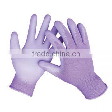 Cheap 13 Gauze PU Coated Safety Hand Working Gloves,PU Work Glove