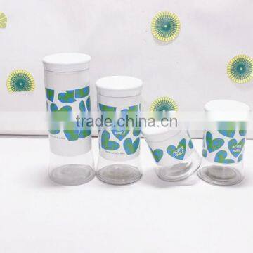 Transparent Square Glass Jar With Wooden Cover photo-6