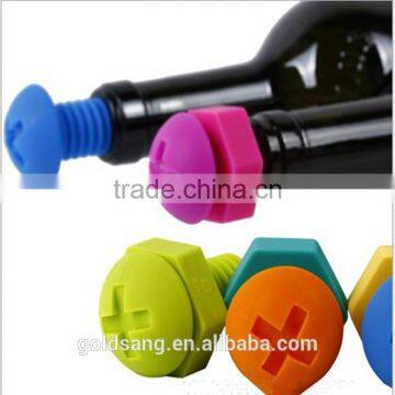 100% Food Grade Silicone Wine Saver Beer Bottle Stopper photo-4