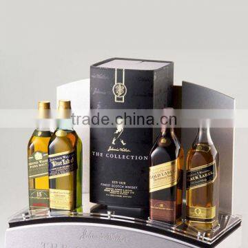 Custom Acrylic Liquid Display Stand Bottle Rack photo-5