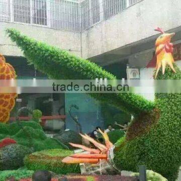 Artificial Plastic Green Sculpture for Decoration Fake Garden photo-3