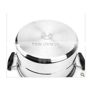 Double Ear Capsuled Bottom Stainless Steel Cookware Cooking Pot photo-5