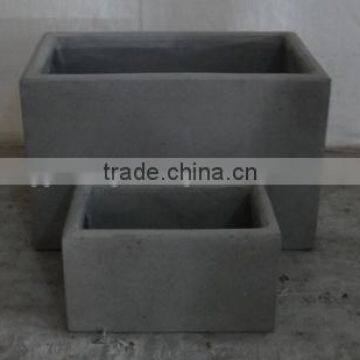 Light Cement Pots, GRC (Glass Reinformed Concrete) pots, Small light cement planter