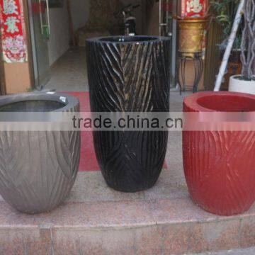 Large round planter pot