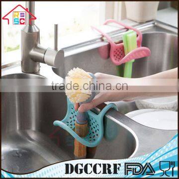 NBRSC Foldable Kitchen Sink Caddy Sponge Holder Scratcher Holder Cleaning Brush Holder Sink Organizer photo-4