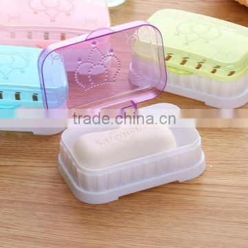 stocked plastic square soap box bathroom soap box soap dish plastic