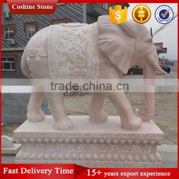 Life-size Large Animal Marble Statue Of Elephant