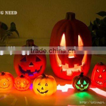 24 inch new plastic LED based acrylic pumpkin halloween decorations