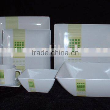 melamine tableware dinner set