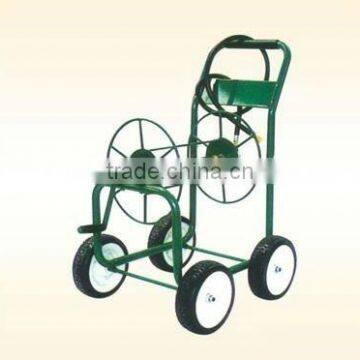 Metal Four Wheel Garden Hose Reel Cart TC4701