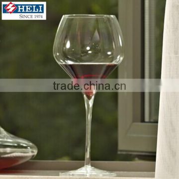 high quality floor price hand made wine glass stemware