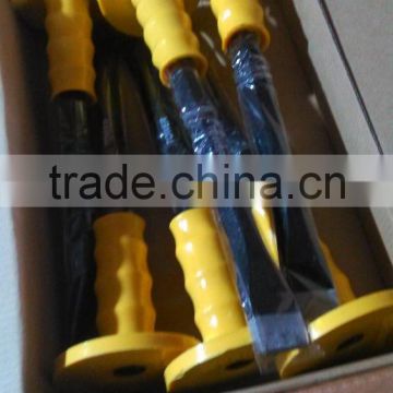 carbon steel chisel with soft grip