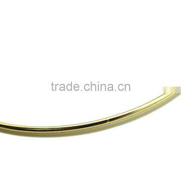 Brass Plate Large Metal O Ring for Bag. High Quality Round Ring With Butt Welded Steel Wire Rings ID 8" photo-2