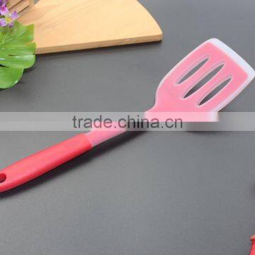 CK-3121 Food Grade FDA & LFGB 6pcs Gadget Silicone Kitchen Cooking Tools Set Eco Silicone Kitchen Utensil Set With PP Handle