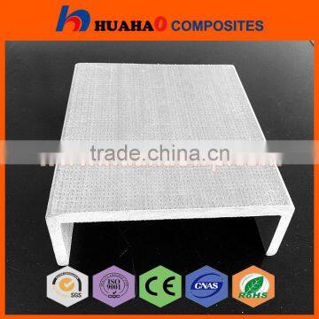 Fiberglass U Channel,High Quality High Strength Colorful UV Resistant Durable Manufacturer fiberglass u channel