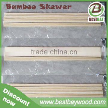 35-40cm Square Long Marshmallow Bamboo Skewers,bamboo Skewers Wholesale photo-2
