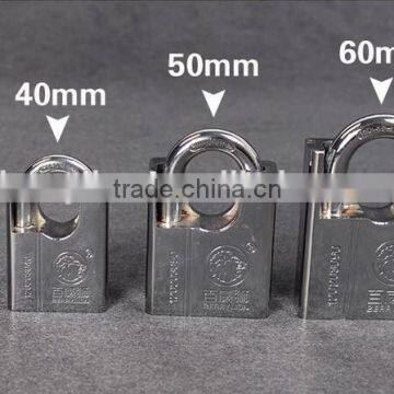 Half raised shoulder padlock with master key for sale