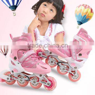 2017 New Style High Quality PU 4 Wheels Adjustable Roller Skates,colorful Inline Skate photo-3