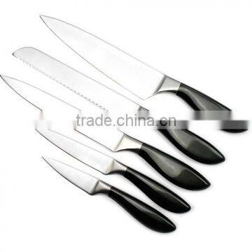 A3349 Durable 5pcs Stainless Steel Kitchen Knife Set With Color Sprayed Handle photo-3