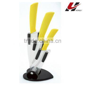 the elegant 4 pcs Zirconia ceramic kitchenware T02-4Y01