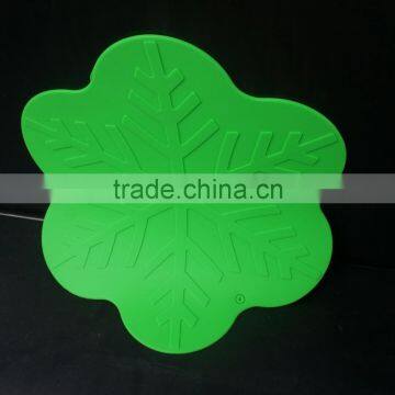 16153 Snowflake Shape Silicone High Temperature Heat Insulation Mat photo-2
