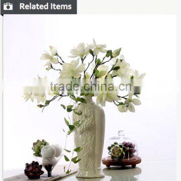 Real Touch Magnolia for Valentine's Day Present Wholesale Artificial Flowers photo-2
