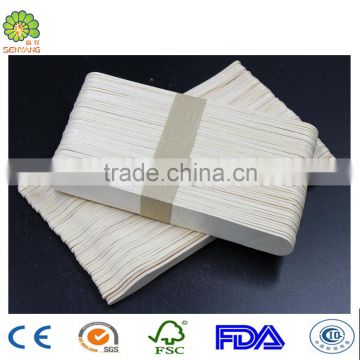 Medical disposable adult sterile birch wood tongue depressor