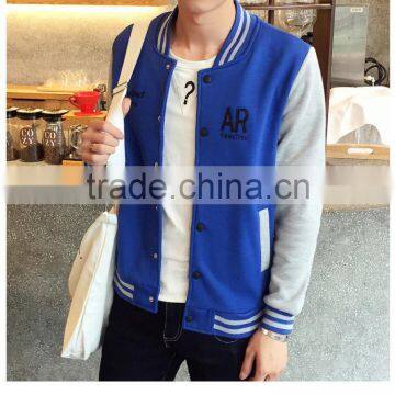 2017 Youth Men Zipper Jacket Sweatshirt Without Hood Polar Fleece Jacket photo-3