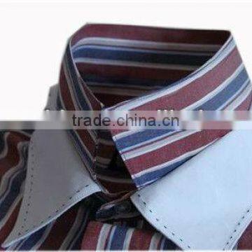 Double High collar dress shirts french cuff shirt for man Italian designer shirts