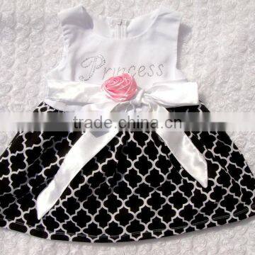 2014 new design fashion baby dress bella petti dress