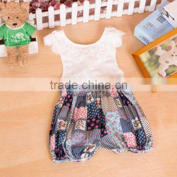 Lace Petti Romper Toddlers Fashion Jumpsuit Newborn Baby Clothes photo-6