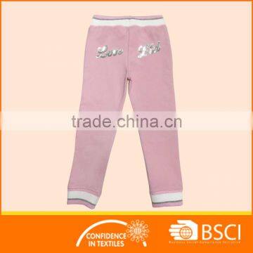 2-8 Y Kid Girl Snap Front Open Jacket+ Long Trousers Autumn&Winter Kids Long Sleeve Clothes Suit photo-3