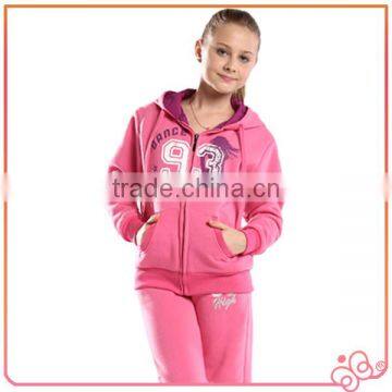 2015 latest design cheap fleece sets wholesale childrens clothes for girl