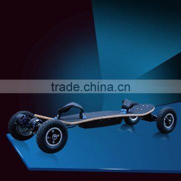 HSJ102 Outdoor Powerfull 4 Wheels Motor Hoverboard Electric Skateboard Factory Procduce photo-2