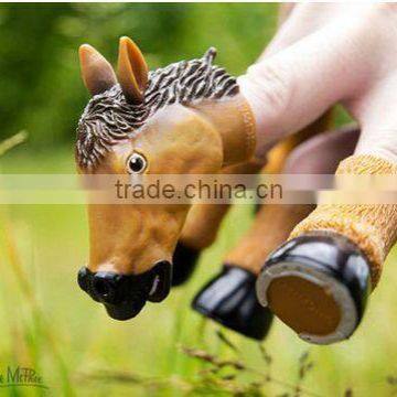 Prancing Handihorse Pony Horse Hand Finger ,horse Finger Puppet photo-3
