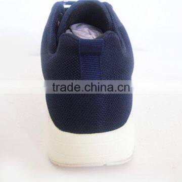 Different Type Deep Blue Color Athletic Mens Shoes With Air Cushion photo-4