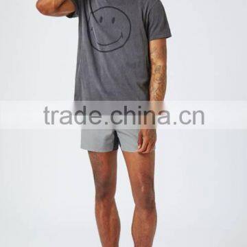 Fashion Spliced Colorblock Swim Trunks Skinny Fitness Swim Shorts 12 Inch Side Seam Length 22 Inch Leg Opening Mens Board Shorts photo-3