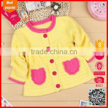 China knitted sweater import baby clothes