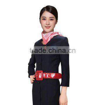 Fashion Elegant Airline Stewardess Uniform Flight Attendant Uniforms photo-3