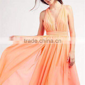 2017 Latest Fashion Top Design High Quality Women Maxi Drape Tulle Skirt photo-4