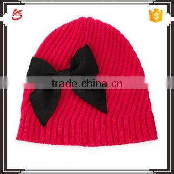 2017 fashion new design knit hat fitness girl's hat for winter