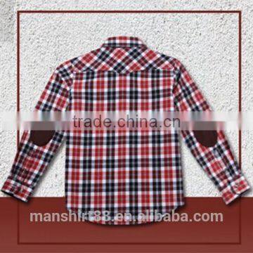 Wholesale Kids Clothing Long Shirt for Boys Elbow Stitch Kids Shirts photo-2