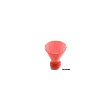 Glass Vase - 203387 - flower vase - glass vase -  - glass flower vase -