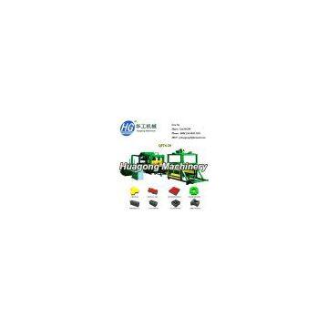 QFT6-20 Automatic Concrete Block Making Machine, Interlocking Paver Making Machine, Cement Brick Making Machine