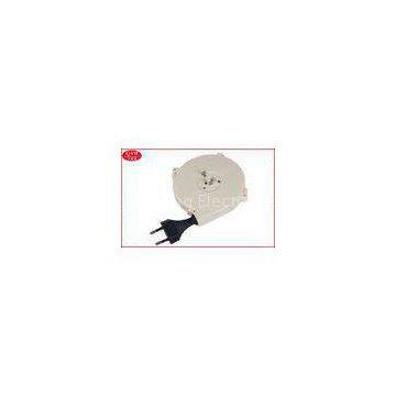 Multifunctional 2 Pin Plug Retractable Power Cable One Way Small Reel