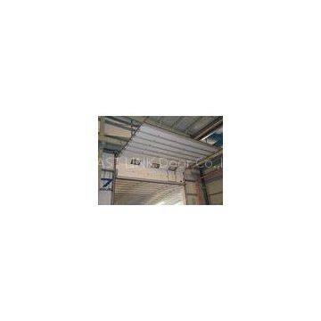 Automatic formed PU panel Insulated Sectional Overhead Doors with high density in panel polyurethane