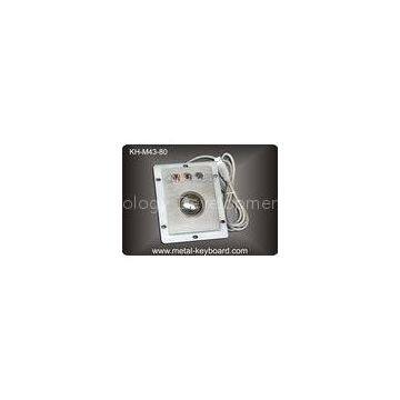 IP65 Kiosk Trackball Pointing Device with 43MM Stainless Steel Trackball