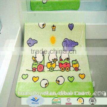 China supplier good quality microfiber comfortable feeling baby blanket